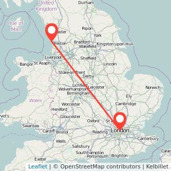 cheapest coach from london to blackpool